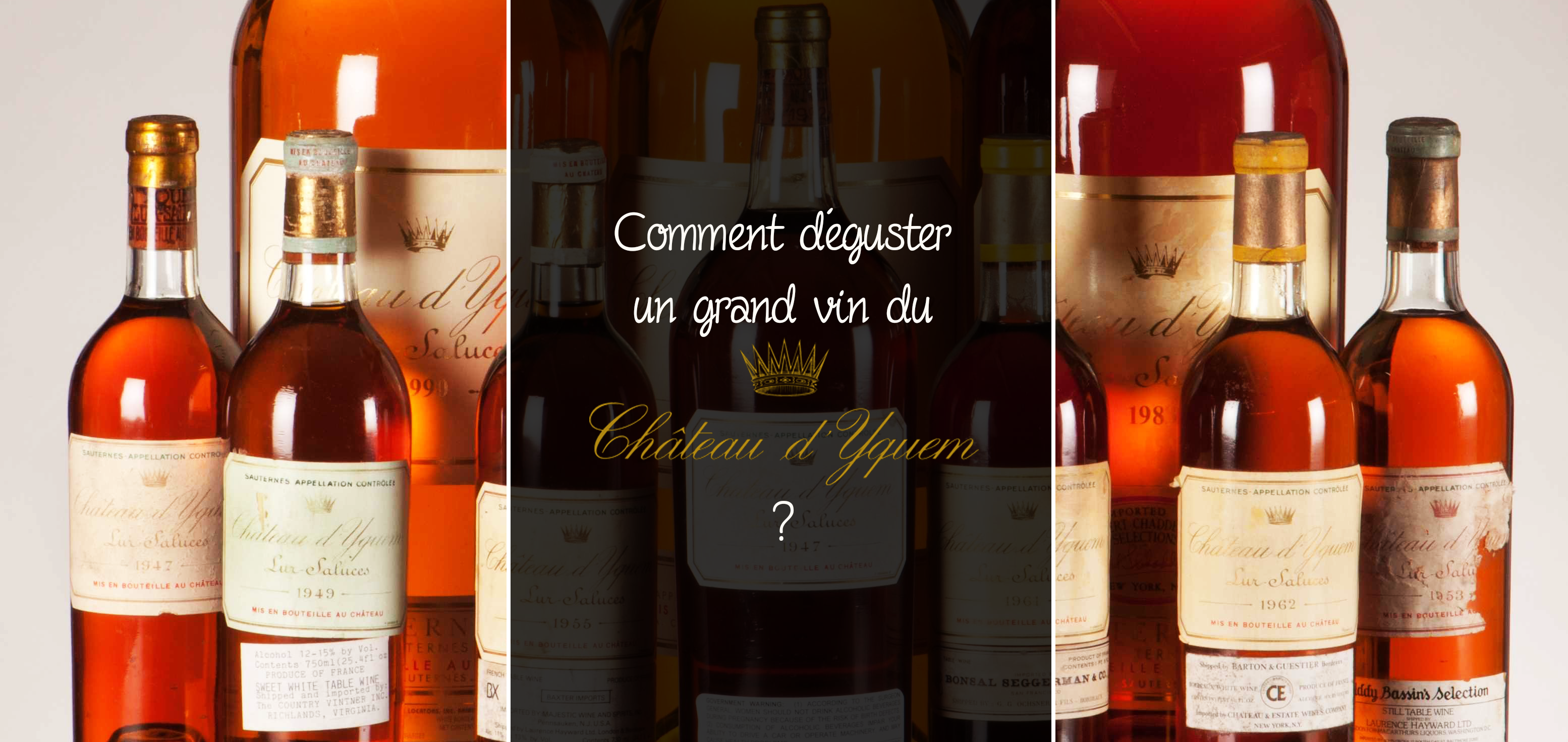 comment deguster un chateau d yquem ?