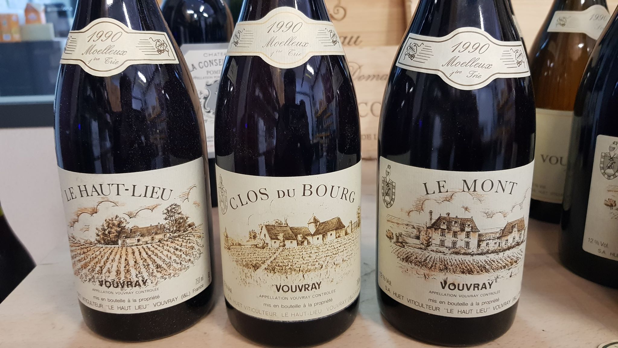 domaine huet grande cuvee 1990