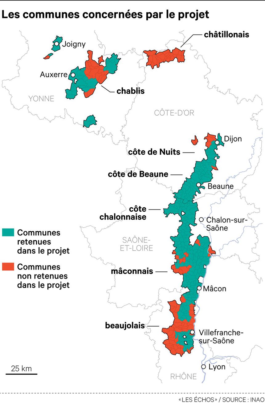 carte projet inao bourgogne