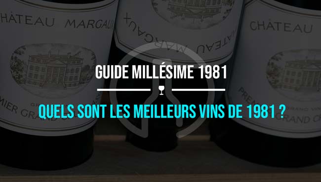 guide millesime 1981 vin